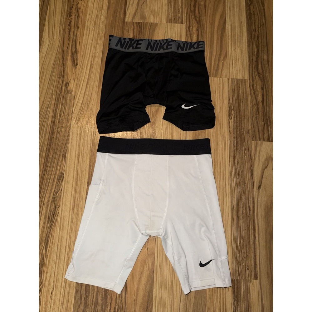 Nike Pro Nike Compression Shorts Boys L Large 14/16 Lot